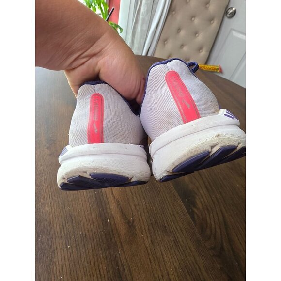 Brooks Launch GTS 8 1203461B520 Running Shoes Woman Sz 6.5 Gray Purple - Picture 8 of 16